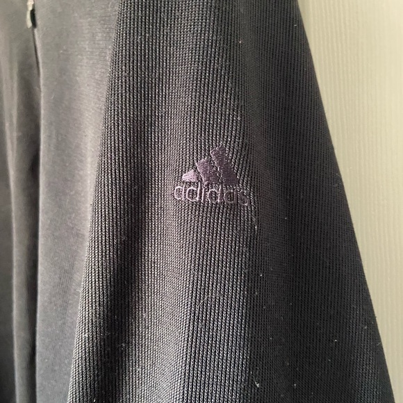 Men’s Adidas 3/4 zip athletic top, Black 100% Polyester size Large - Picture 5 of 11